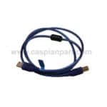 کابل USB A/B یک و نیم متری رنگ آبی