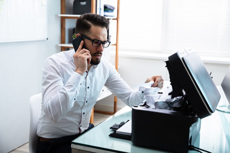 صدای غیرعادی پرینتر